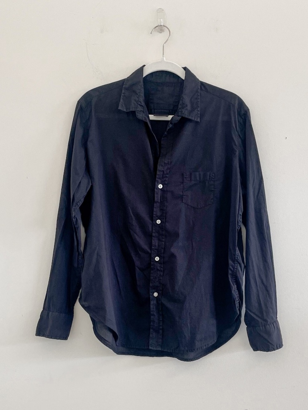 Frank & Eileen Featherweight Eileen Button Up Shirt Black M - Picture 3 of 7